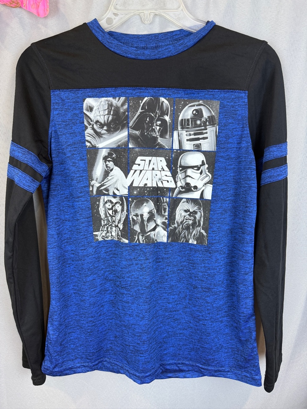 Star Wars Classic Characters Graphic Long Sleeve T- Size XL(14-16)